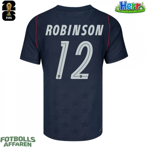 Förenta stater Miles Robinson #12 Bortatröja VM 2026 Kortärmad